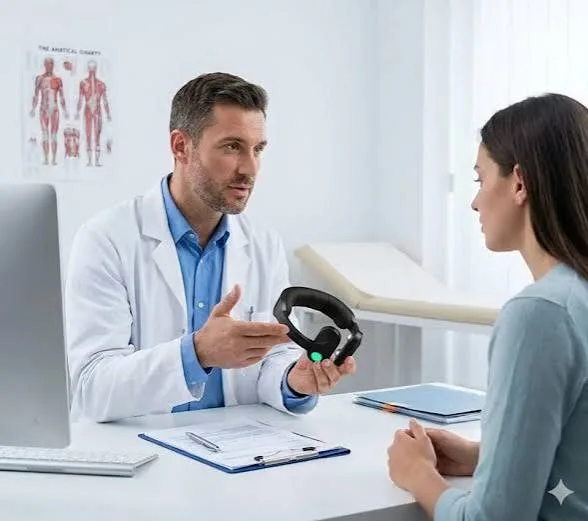 vagus nerve stimulation stress relief — client product image of vagus nerve stimulation stress relief device